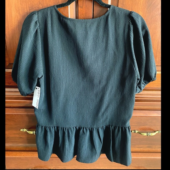NWT: nine west peplum top - Picture 2 of 5
